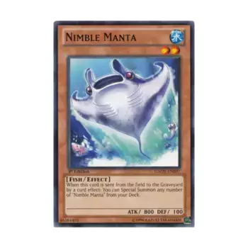 CCG Шустрая Манта (Обычная), Yu-Gi-Oh - Galactic Overlord - Singles