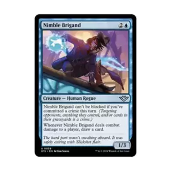 CCG Шустрый разбойник (U), MTG - Outlaws of Thunder Junction