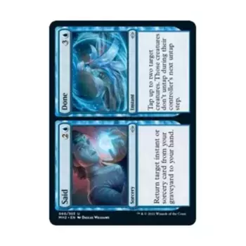 CCG Сказано // Готово (U), MTG - Modern Horizons 2