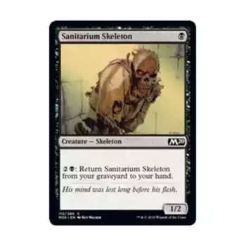 CCG Скелет из санатория (С), MTG - Core Set 2020