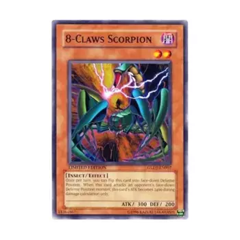 CCG Скорпион с 8 когтями (Обычный), Yu-Gi-Oh - Gold Series 1 - Singles