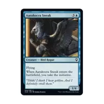 CCG Скрытность Ааракокры (C) (Рольга), MTG - Commander Legends - Battle for Baldur's Gate