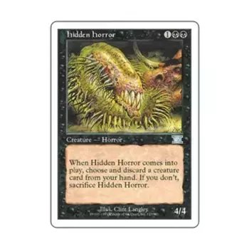 CCG Скрытый ужас (U), MTG - 6th Edition (Classic)