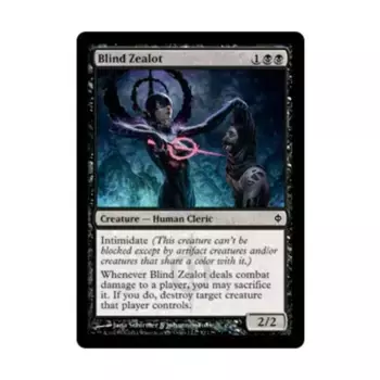 CCG Слепой фанатик (клавиша C), MTG - New Phyrexia