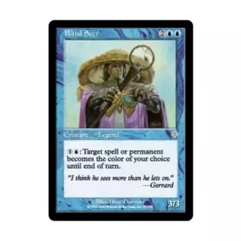 CCG Слепой провидец (клавиша R), MTG - Invasion