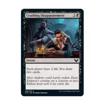 CCG Сокрушительное разочарование (С) (Фольга), MTG - Strixhaven - School of Mages