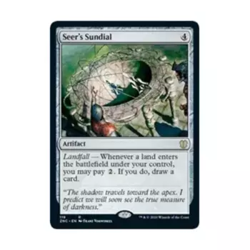 CCG Солнечные часы провидца (клавиша R), MTG - Commander - Zendikar Rising