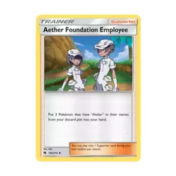 CCG Сотрудник Фонда Эфир (U) № 168, Pokemon - SM - Lost Thunder - Singles