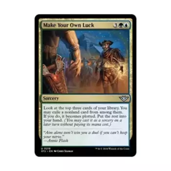 CCG Создай свою удачу (U), MTG - Outlaws of Thunder Junction