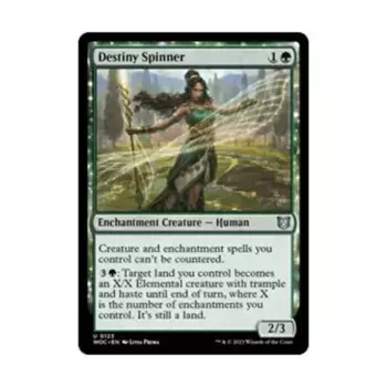 CCG Спиннер судьбы (U), MTG - Commander: Wilds of Eldraine