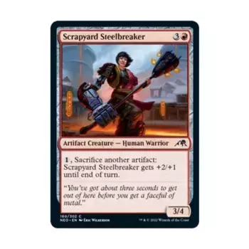 CCG Сталелом Свалки (С) (фольга), MTG - Kamigawa : Neon Dynasty