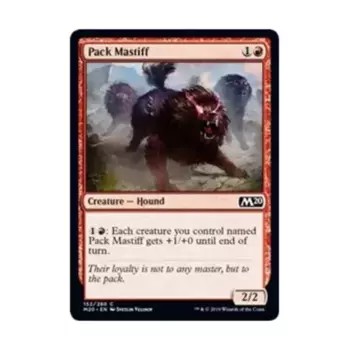 CCG Стая мастифов (С), MTG - Core Set 2020