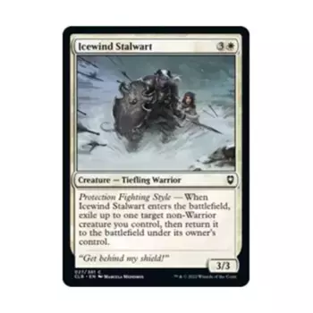 CCG Стойкий ледяной ветер (C) (Рольга), MTG - Commander Legends - Battle for Baldur's Gate