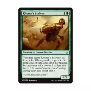 CCG Стойкий воин Ронаса (клавиша C), MTG - Hour of Devastation