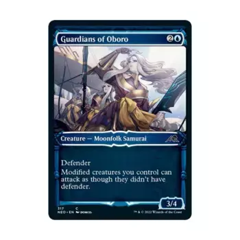 CCG Стражи Оборо (Витрина) (С) (Фольга), MTG - Kamigawa : Neon Dynasty