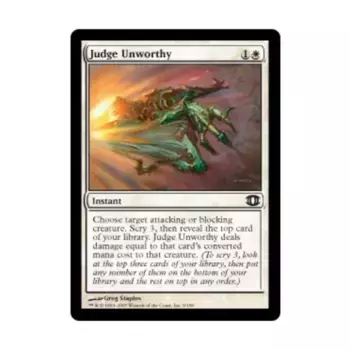 CCG Судья Недостойный (К), MTG - Future Sight