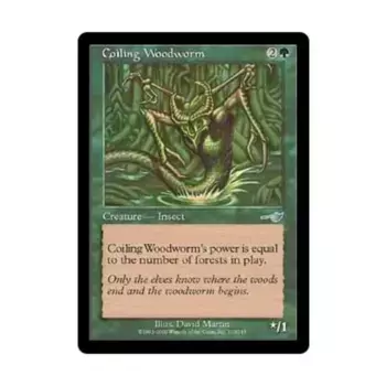 CCG Свертывающийся древоточец (U), MTG - Nemesis