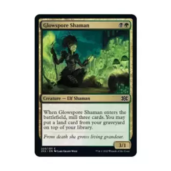 CCG Светоспоровый Шаман (С) (Фольга), MTG - Double Masters 2022