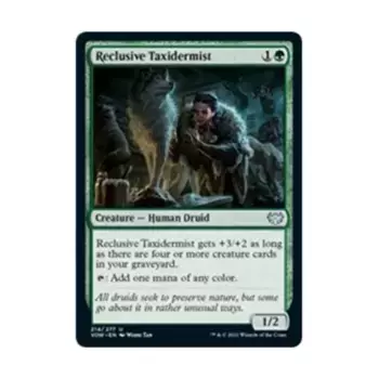 CCG Таксидермист-затворник (U), MTG - Innistrad: Crimson Vow