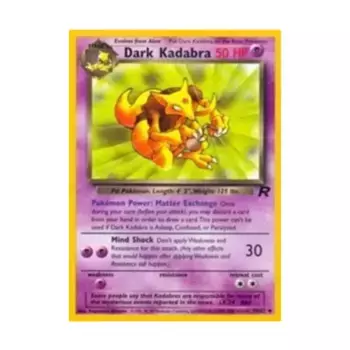 CCG Темная Кадабра (U) #39, Pokemon - Team Rocket - Singles