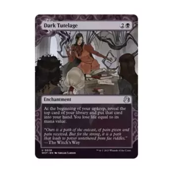 CCG Темная опека (U), MTG - Wilds of Eldraine: Enchanting Tales