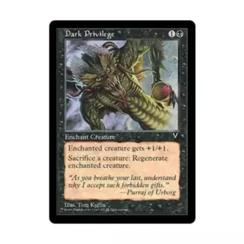 CCG Темная привилегия (С), MTG - Visions