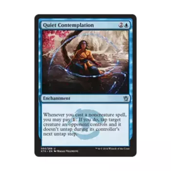 CCG Тихое созерцание (U), MTG - Khans of Tarkir