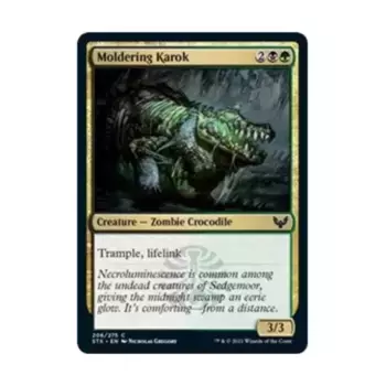 CCG Тлеющий Карок (С) (Фольга), MTG - Strixhaven - School of Mages