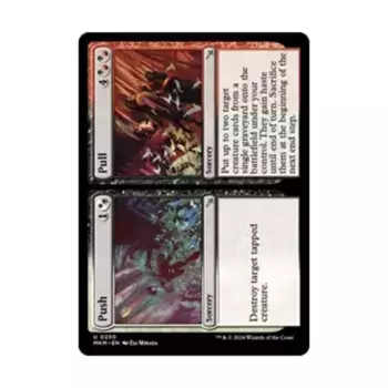 CCG Толкать // Тянуть (U), MTG - Murders at Karlov Manor