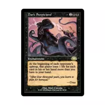 CCG Тёмные подозрения (клавиша R), MTG - Planeshift