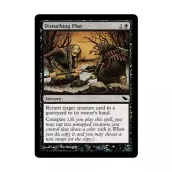 CCG Тревожный сюжет (C) (Фольга), MTG - Shadowmoor