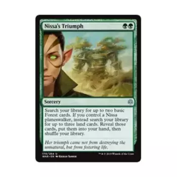 CCG Триумф Ниссы (U), MTG - War of the Spark