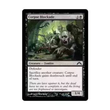 CCG Трупная блокада (C) (фольга), MTG - Gatecrash