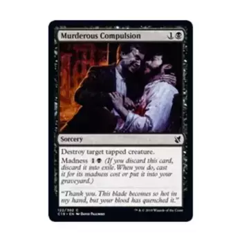 CCG Убийственное принуждение (С), MTG - Commander 2019