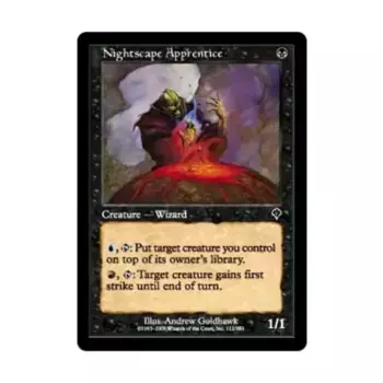 CCG Ученик ночного пейзажа (клавиша C), MTG - Invasion