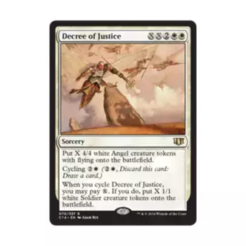 CCG Указ справедливости (R), MTG - Commander 2014