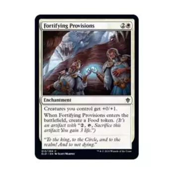 CCG Укрепляющие провизия (C), MTG - Throne of Eldraine