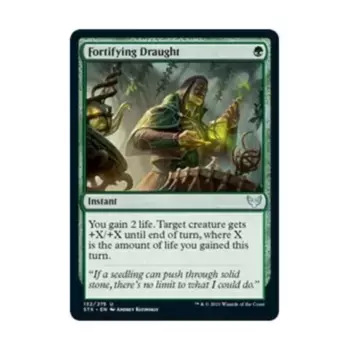 CCG Укрепляющий зелье (U), MTG - Strixhaven - School of Mages