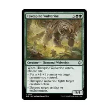 CCG Улейная росомаха (U), MTG - Bloomburrow