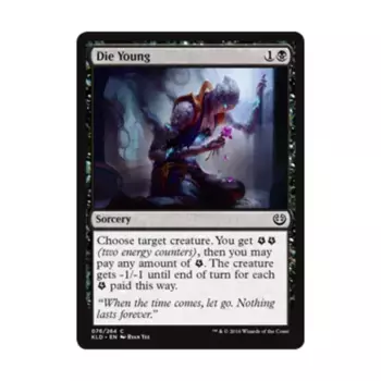 CCG Умереть молодым (К), MTG - Kaladesh