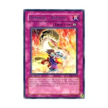 CCG Урон = Рептилия (Редкий), Yu-Gi-Oh - Tactical Evolution - Singles