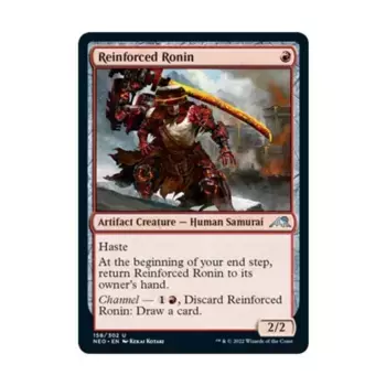 CCG Усиленный Ронин (U), MTG - Kamigawa : Neon Dynasty