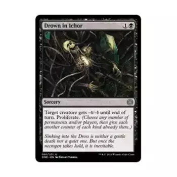 CCG Утонуть в ихоре (U), MTG - Phyrexia: All Will Be One