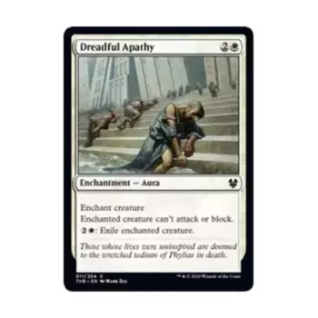 CCG Ужасающая апатия (С), MTG - Theros Beyond Death
