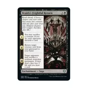 CCG Ужасающее возвращение Брейдса (U), MTG - Dominaria United