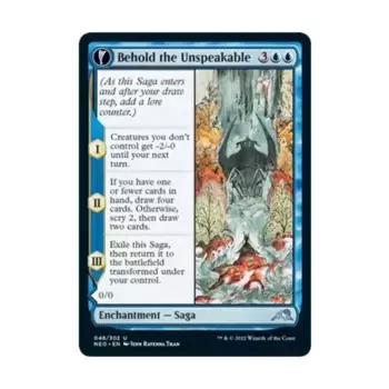 CCG Узрите невыразимое (U), MTG - Kamigawa : Neon Dynasty