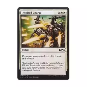 CCG Вдохновленный заряд (С), MTG - Core Set 2019