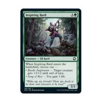 CCG Вдохновляющий бард (клавиша C), MTG - Adventures in the Forgotten Realms