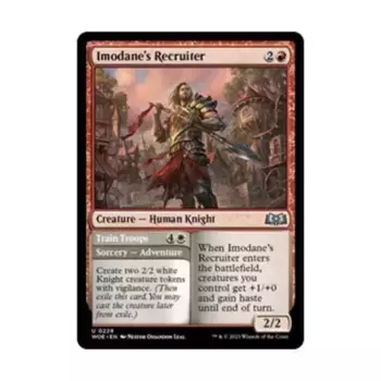 CCG Вербовщик Имодана (U), MTG - Wilds of Eldraine