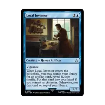 CCG Верный изобретатель (U), MTG - Universes Beyond: Assassin's Creed